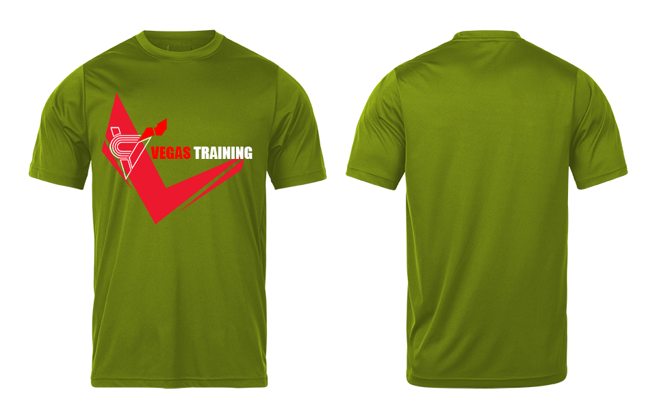 T-shirt Vegas Training vert